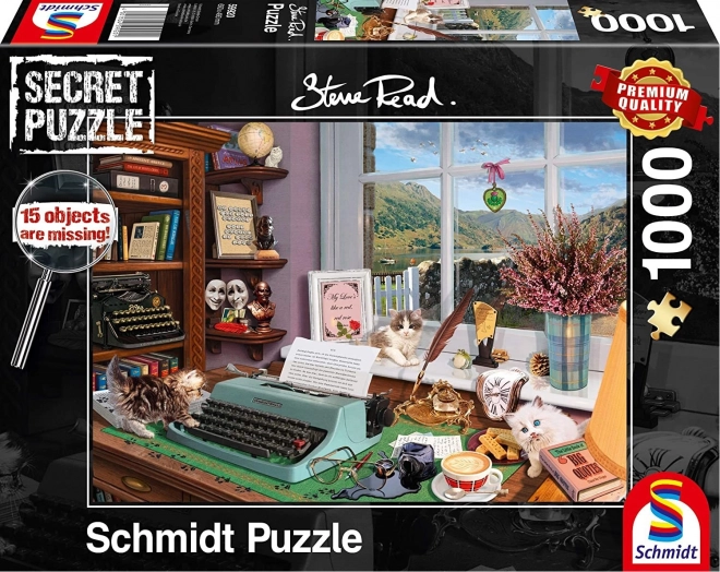 Schmidt Secret Puzzle Az íróasztalon – 1000 darab