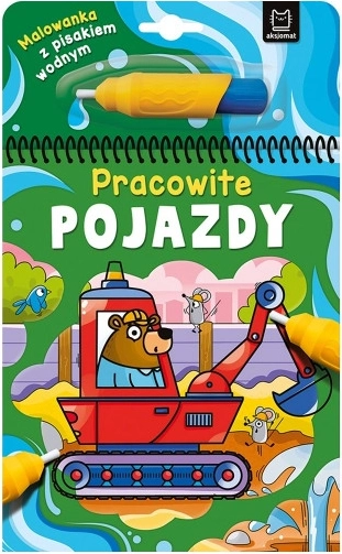 Vízfilces kifestő – Szorgos járművek