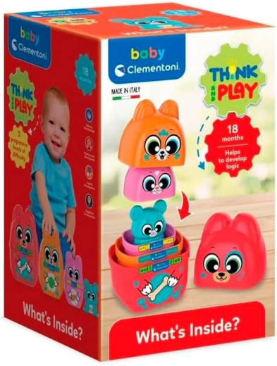 Clementoni Baby Think&Play Mi van benne?