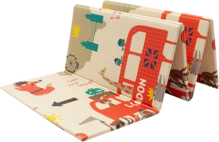 Multifunkciós, összecsukható hab játszószőnyeg PlayTo London