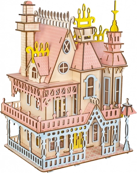 Woodcraft fa 3D puzzle – pompás villa