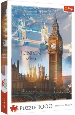 Puzzle London hajnalban 1000 darab