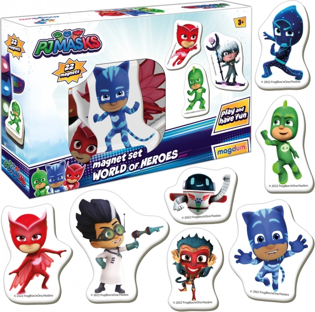 PJ MASKS mágneskészlet