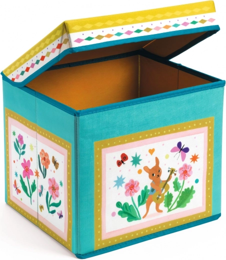 Djeco Caravan játéktároló doboz és ülőke