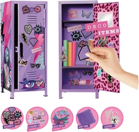 fém ékszeres szekrény rekeszekkel WOW Generation