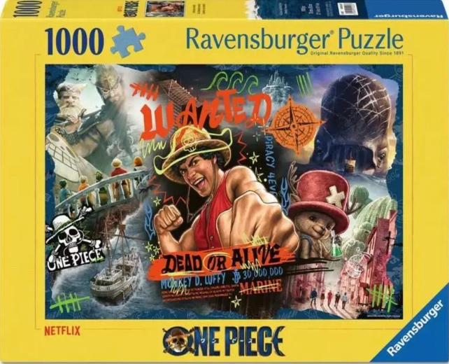 Ravensburger puzzle One Piece: a kaland vár! 1000 darab