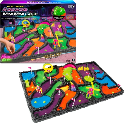 Elektronikus árkád mini golf Neon
