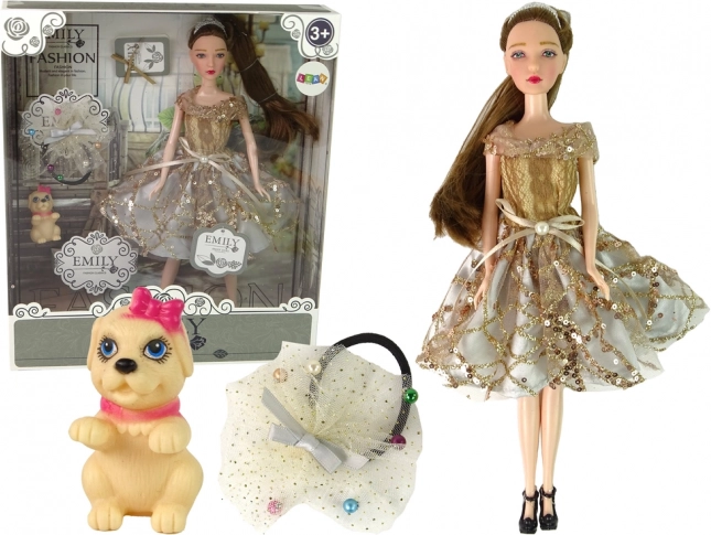 EMILY baba kutyussal és kiegészítőkkel