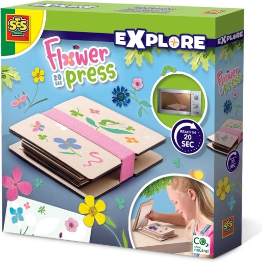 SES Explore virágprés mikrohullámú sütőhöz
