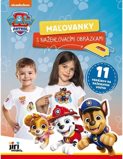 Kiszínezők vasalható képekkel – PAW PATROL