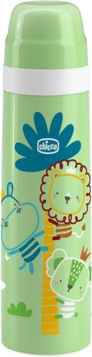 Chicco termosz zöld képekkel 500 ml