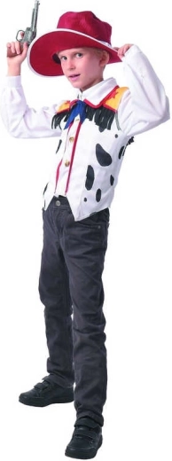 Karneváli jelmez cowboy M (120–130 cm) - 1 db