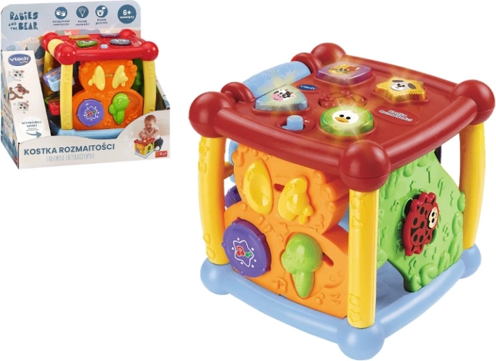 Interaktív kocka Babies & The Bear