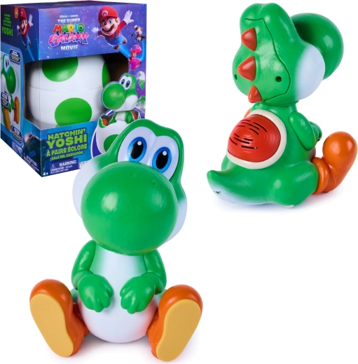 Spin Master Super Mario Galaxy Hatchin’ Yoshi interaktív figura tojásban - 1 darab
