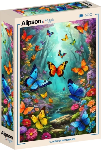 Alipson puzzle Pillangófelhők 500 darab