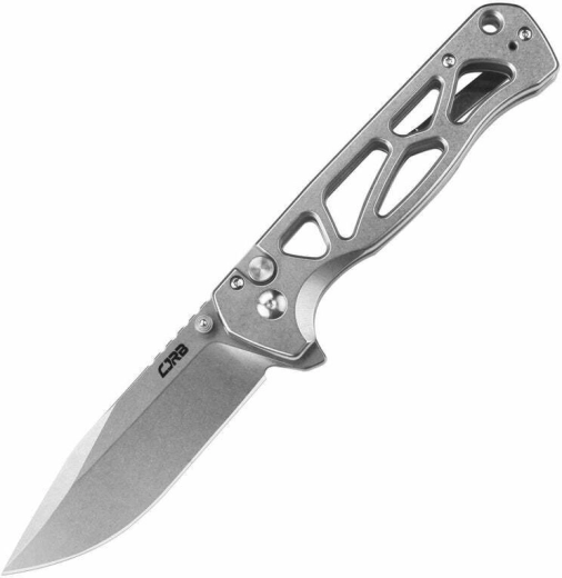 CJRB Chord Steel taktikai zsebkés 8,8 cm, stonewash, teljesen acél