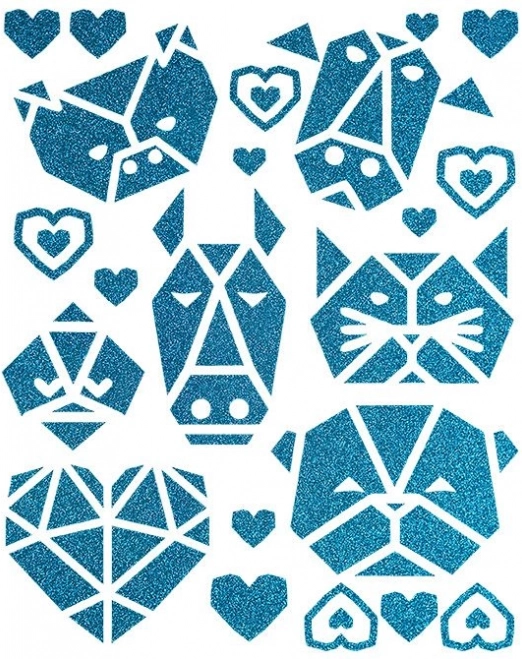 Rávasalható matricák cuki állatkák – nagy ív