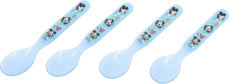 Stor Mickey Mouse mintás gyerekkanál készlet - 4 db