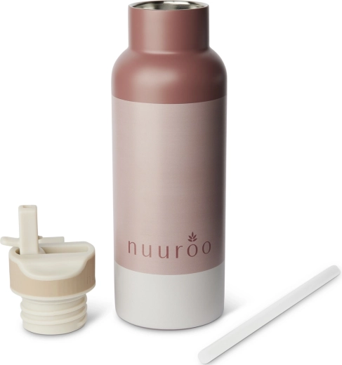 NuuRoo Conrad rozsdamentes acél palack 500 ml rózsaszín mix - 1 db