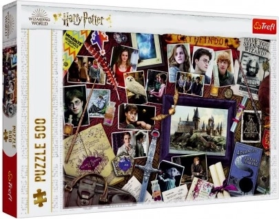 Puzzle Harry Potter 500 darabos Roxforti Emlékek Trefl