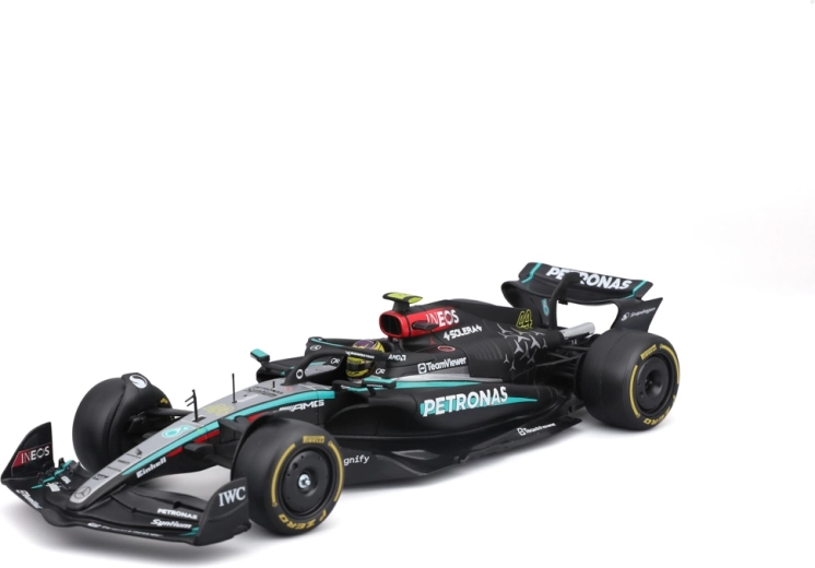 Bburago Racing makettkészlet – Mercedes‑AMG Petronas W15 2024 #44 Lewis Hamilton F1 1:24