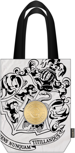 HARRY POTTER – fekete-fehér bevásárlótáska