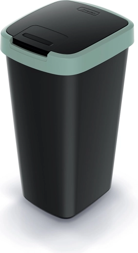 Műanyag szemetes billenő fedéllel, 25 l