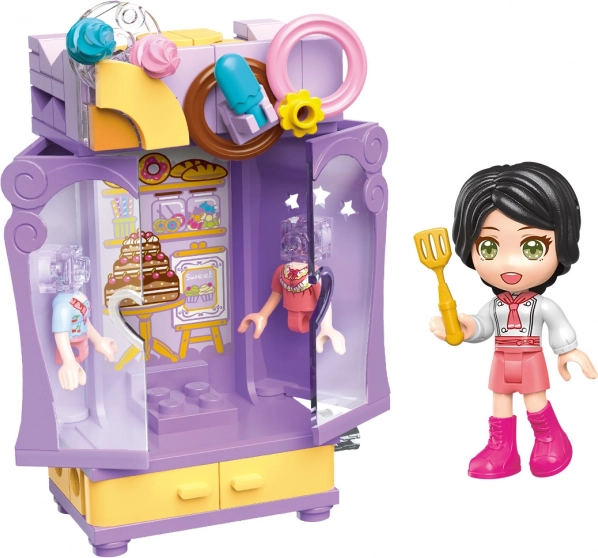 Qman UNA Series pék öltözőszekrénye építőkészlet