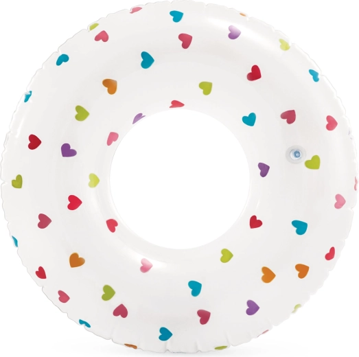Felfújható úszógumi szívecskékkel 81 cm INtex