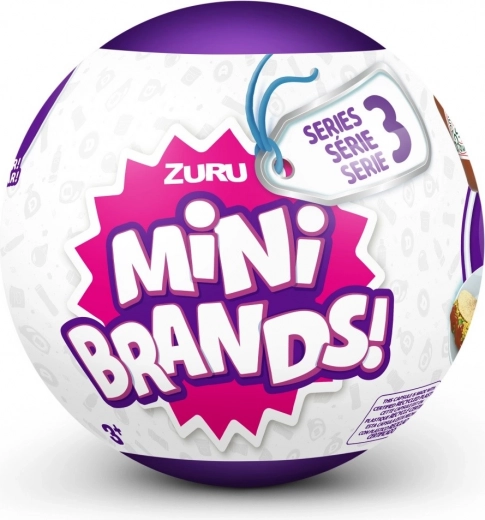 Mini figurák 5 SURPRISE Mini Brands – 3. széria, 1 db