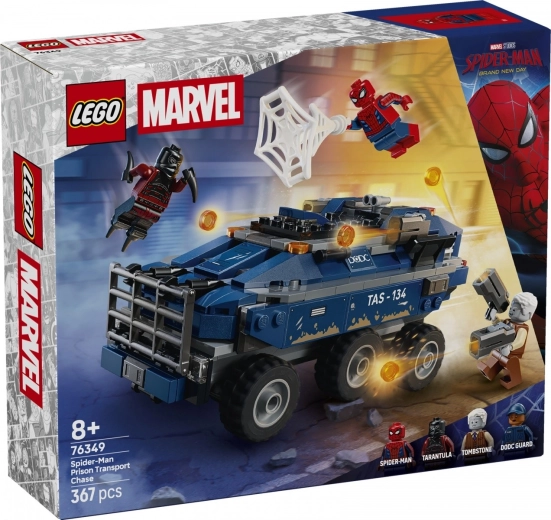 LEGO Marvel Pókember üldözése a rabtranszporter után