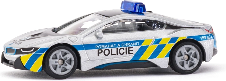 SIKU – rendőrségi BMW i8 LCI, cseh változat