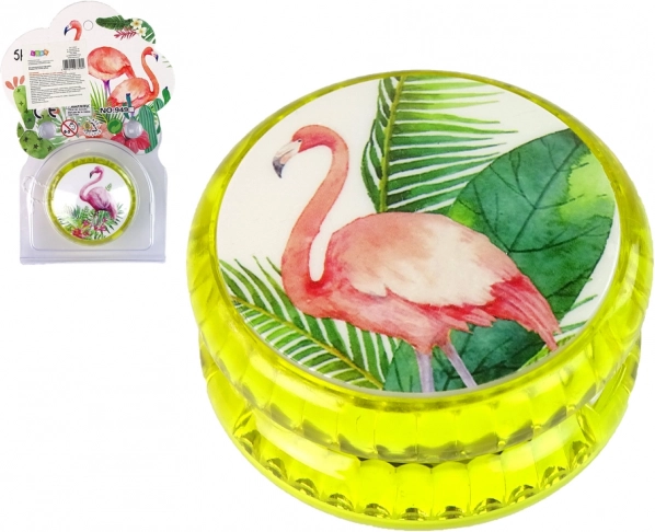Flamingós jojó – sárga