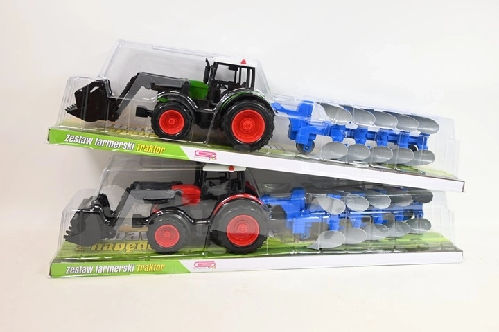 Traktor mezőgazdasági géppel