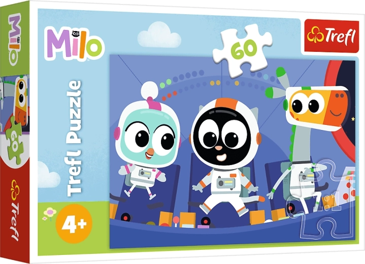 60 darabos puzzle – Ideje megismerni MILO-t: MILO, a kiscica