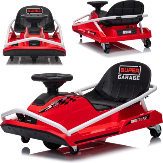 Elektromos drift gokart gyerekeknek 24V, 50 kg-ig