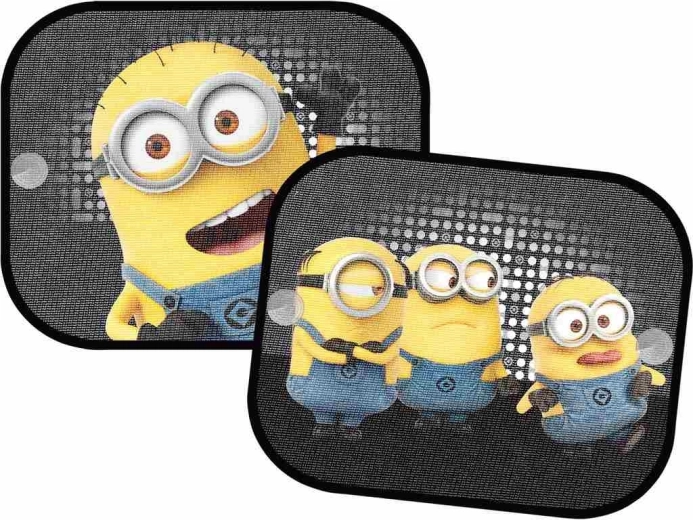 Minions autós napellenzők 2 db