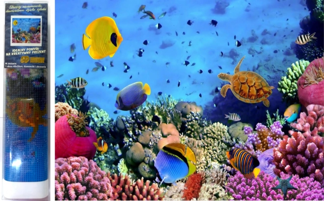 Gyémántfestés – Élet a sziklán 30 × 40 cm