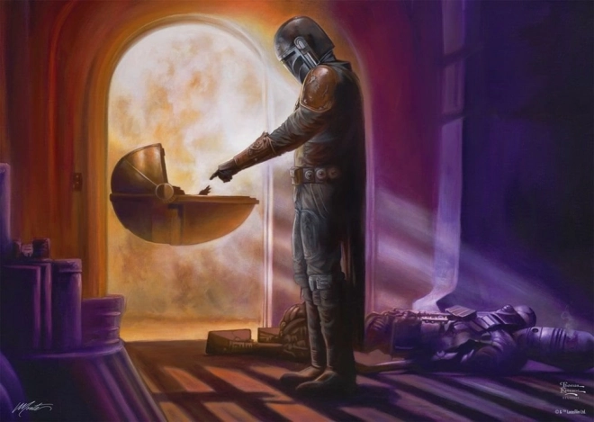 Puzzle Mandalorian: Töréspont 1000 darab