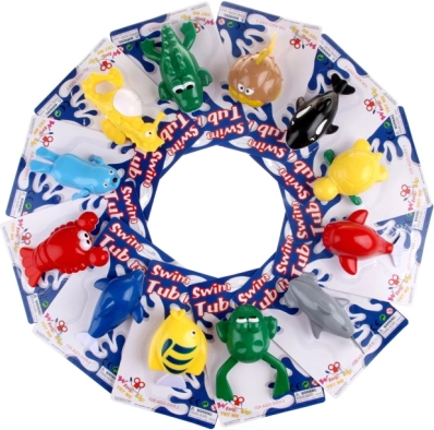 Húzható állatka a fürdőkádba