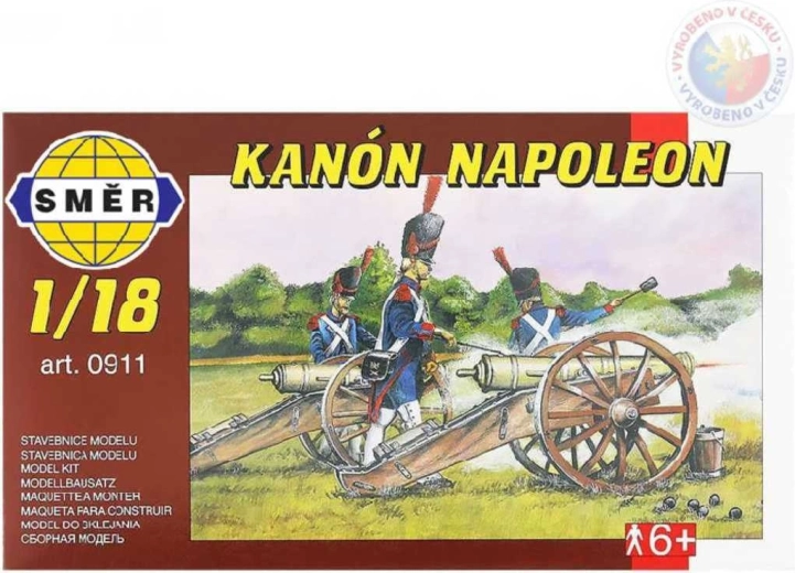 Směr Napóleon ágyú modell 1:18 (műanyag építő készlet)