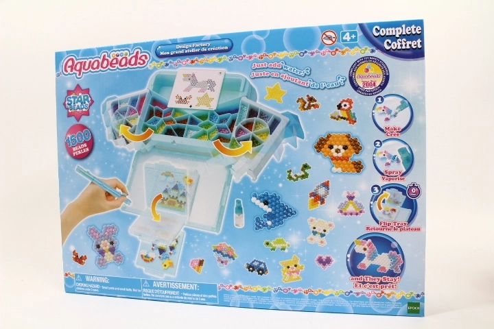 Aquabeads Design Factory kreatív készlet vízgyöngyökkel