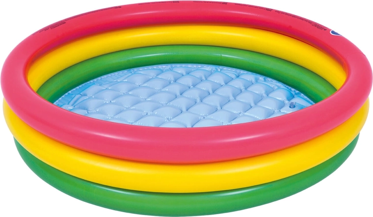 Felfújható gyermekmedence 100 cm puha aljjal