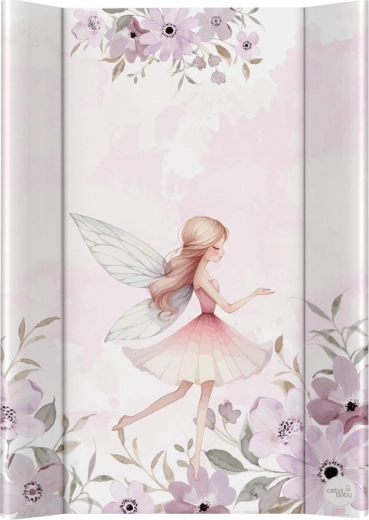 Ceba Baby pelenkázó alátét merev lappal 50 × 70 cm Basic Meadow Fairy