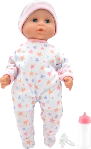 Dolls World Baby Joy baba fehér 38 cm