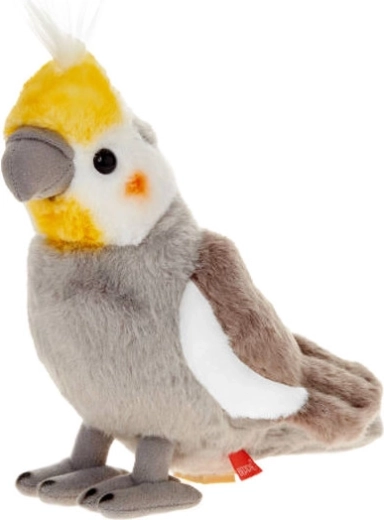 Plüss nimfa papagáj 20 cm