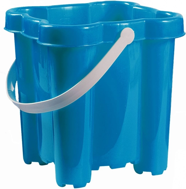 Androni homokvár-vödör 4 toronnyal, magasság 20 cm – Kék