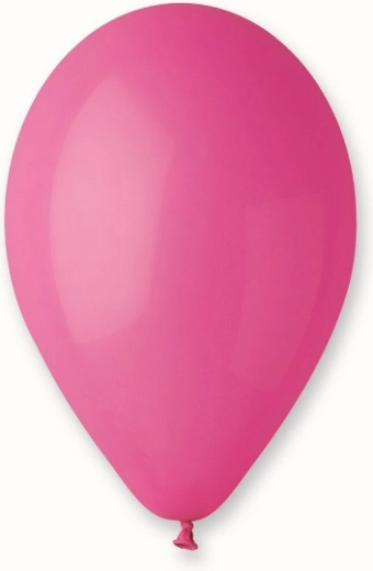 Pasztell sötét rózsaszín lufik 25 cm