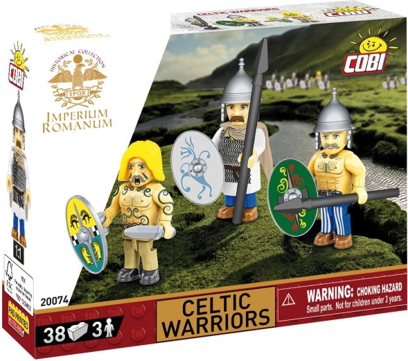 Cobi Imperium Romanum kelta harcosok (3 figura, 38 alkatrész)
