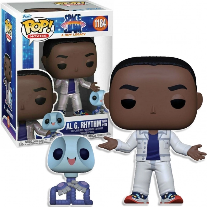 Funko pop! space jam: új örökség – al g rhythm és pete vinyl figura